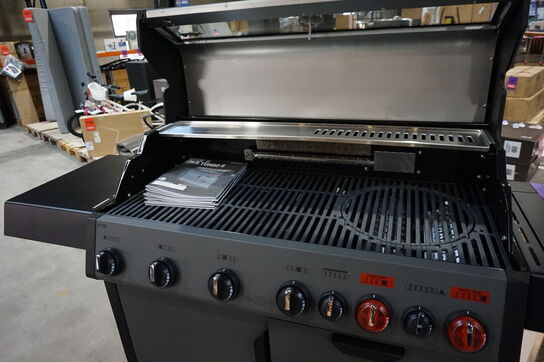 Enders Hyde 6 sikr turbo II gasgrill - sort 