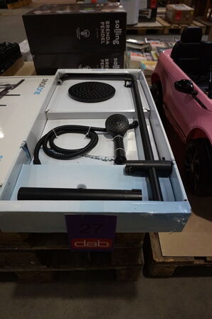 Bluerain Showersæt med termostat Matsort 