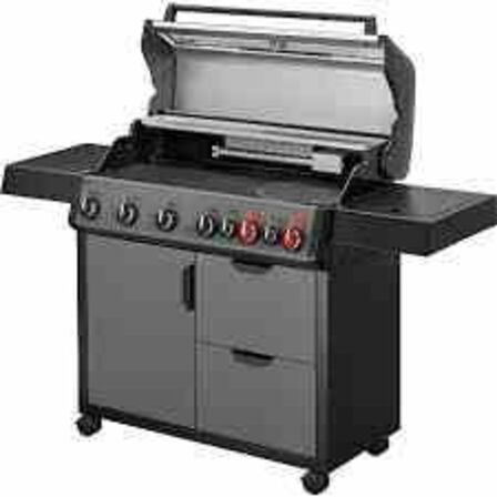 Enders Hyde 6 sikr turbo II gasgrill - sort 