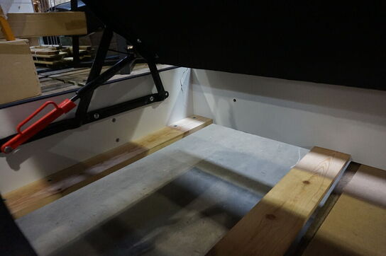 Nordisk fjer B90 seng med opbevaring 140x200 cm Antracit 