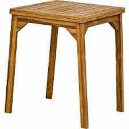 Trento Cafèbord Teak 60x60/60x120 cm 