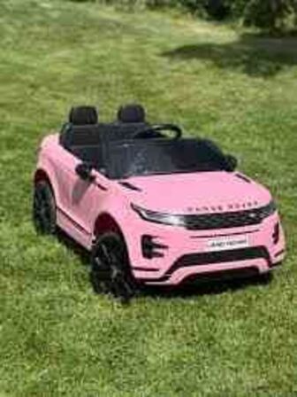 Range Rover Evoque børne El-bil, lyserød 