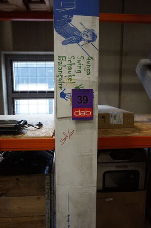 Hörby Bruk CanCan Classic Gyngestativ, Sølv/sort 