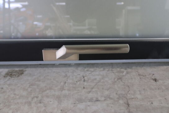 1 stk. Rationel vinduesparti m. topstyret vindue,   m. 3-lags energiruder