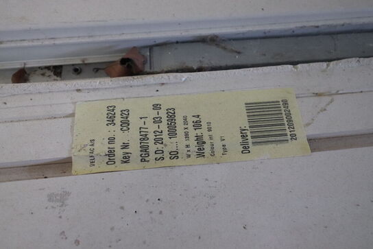 4 stk Velfac vinduer 139x204cm