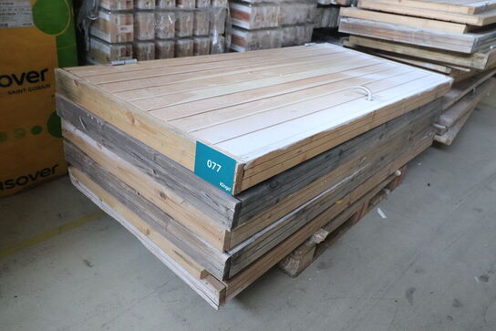 5 stk. Udhusdøre 95x205cm