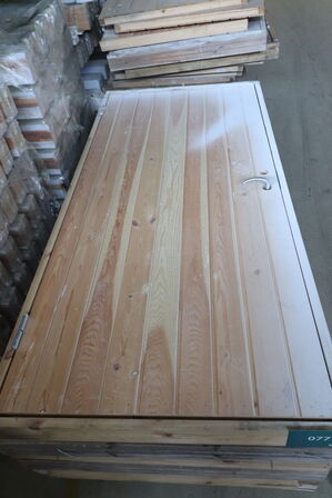 5 stk. Udhusdøre 95x205cm