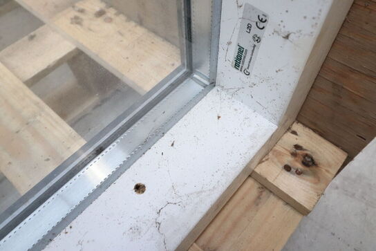 2 stk. Rationel vinduespartier