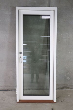 2 stk. Sparvinduer/Satinmat