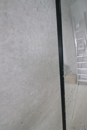 1 stk. hærdet glasplade