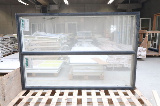 2 stk. Rationel vinduespartier