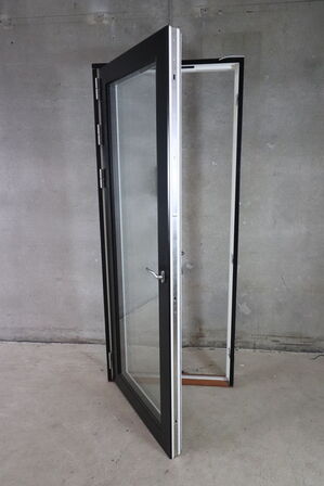 2 stk. Sparvinduer/Satinmat