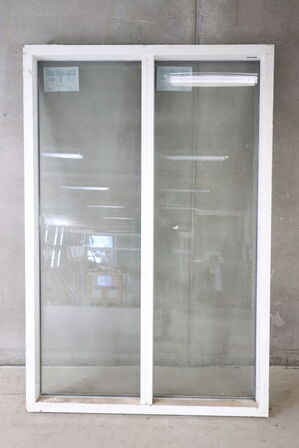 2 stk. Rationel vinduespartier