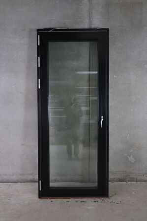 2 stk. Sparvinduer/Satinmat