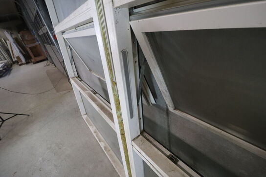 2 stk. Rationel gavlvinduespartier