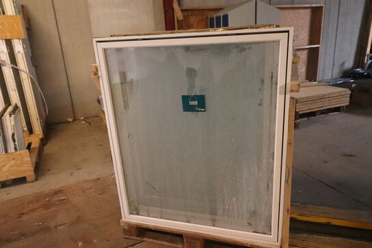 3 stk Vinduer ca 118x137cm