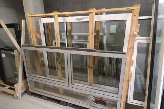15-20 stk diverse vinduer og døre