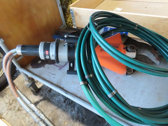 Elektrisk hydralisk pumpe, Holmatro IPU-M med klippeværktøj