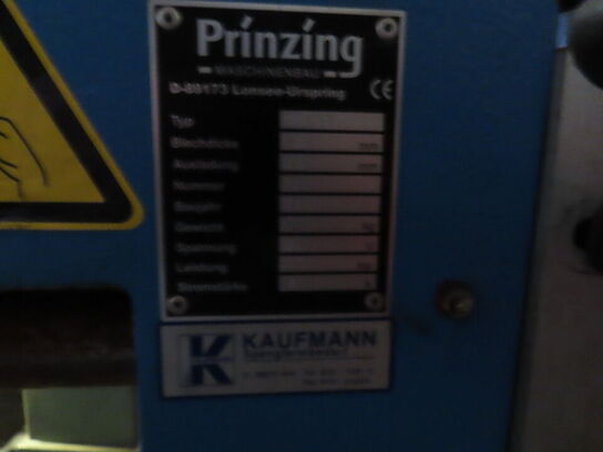 Sikke-bertlemaskine, Prinzing SM50-63 