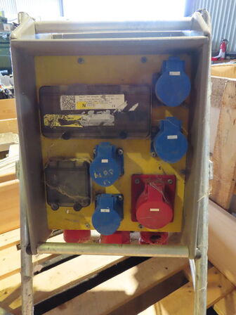 2 stk. byggestrømstavler