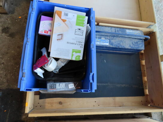 Indeholdet på pallerne