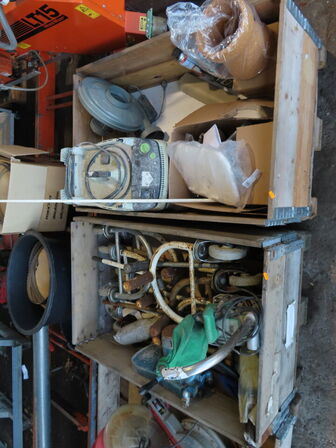 Indeholdet på pallerne