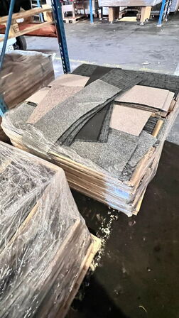 10 pk. tæppefliser,  vælg selv mellem dem der er tilbage