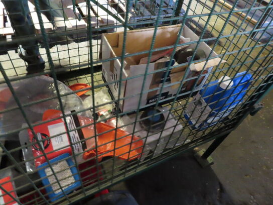 Sikringsbur med indhold