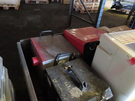 Indeholdet på pallerne