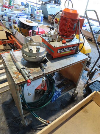 Elektrisk hydralisk pumpe, Holmatro IPU-M med klippeværktøj