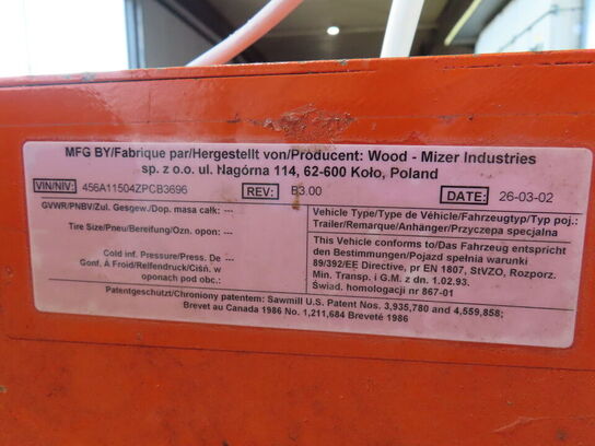 Mobilt savværk, Wood-Mizer LT15