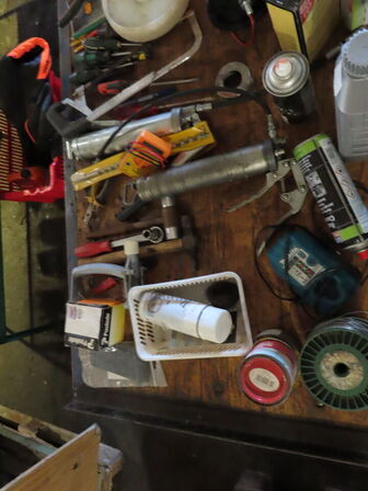 Filebænk med indhold