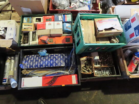 Indeholdet på pallerne