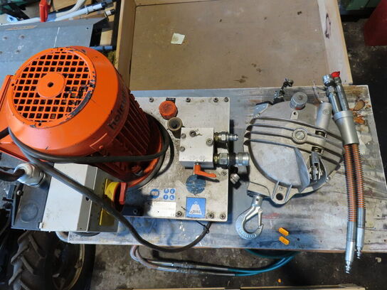 Elektrisk hydralisk pumpe, Holmatro IPU-M med klippeværktøj