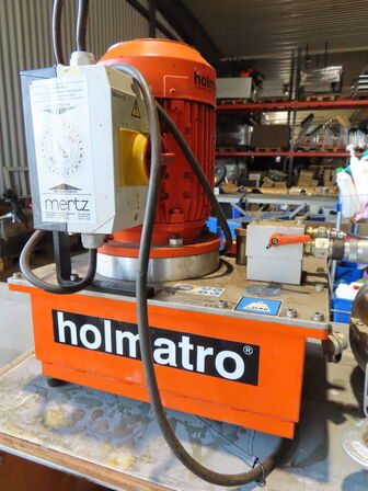 Elektrisk hydralisk pumpe, Holmatro IPU-M med klippeværktøj