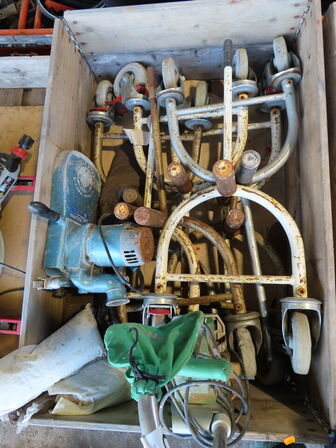 Indeholdet på pallerne