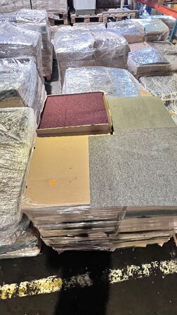 10 pk. tæppefliser,  vælg selv mellem dem der er tilbage