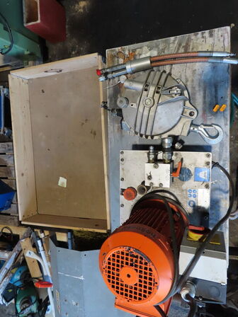 Elektrisk hydralisk pumpe, Holmatro IPU-M med klippeværktøj