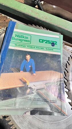 Bordrundsav, Wadkin Bursgreen CP12