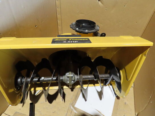 Sneslynge til fejemaskine