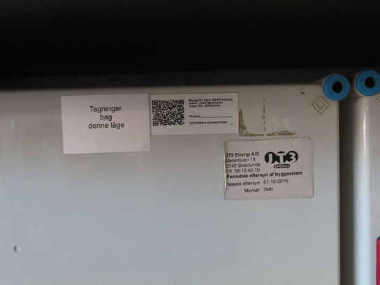 Byggestrømtavle, BYGG-EL