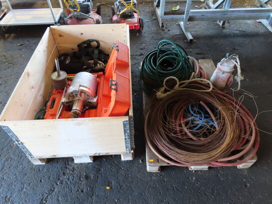 Indeholdet på pallerne