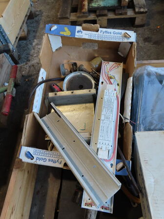 Indeholdet på pallerne