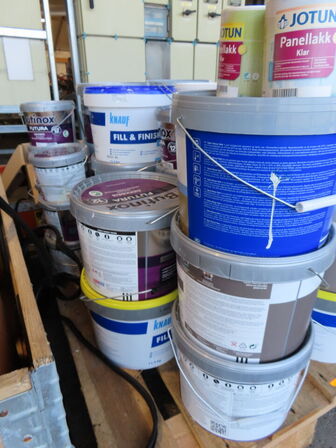 Indeholdet på pallerne