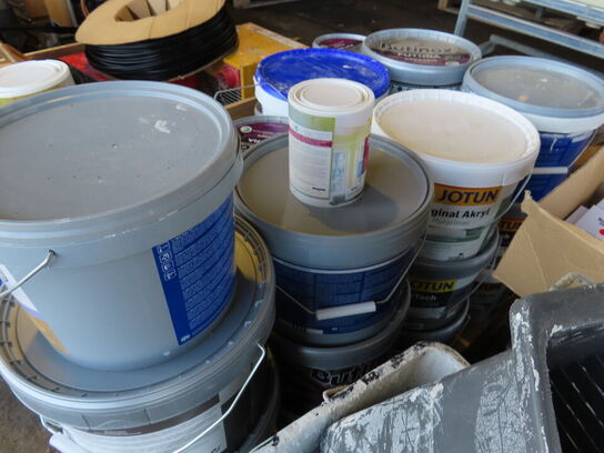 Indeholdet på pallerne