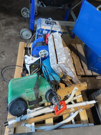 Indeholdet på pallerne