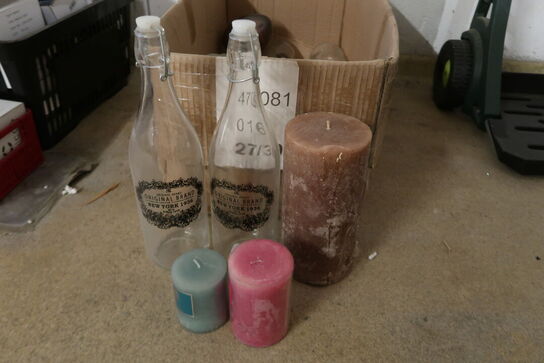 Diverse flasker m.m. 