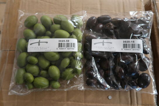 72 poser kunstig oliven 