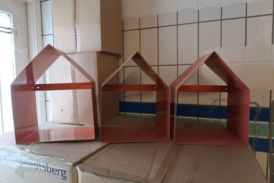 88 stk. Væg metalkasser 