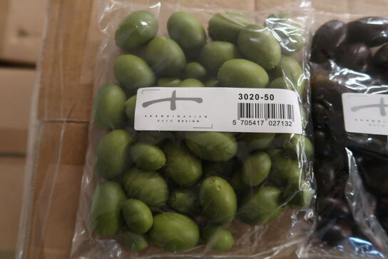 72 poser kunstig oliven 